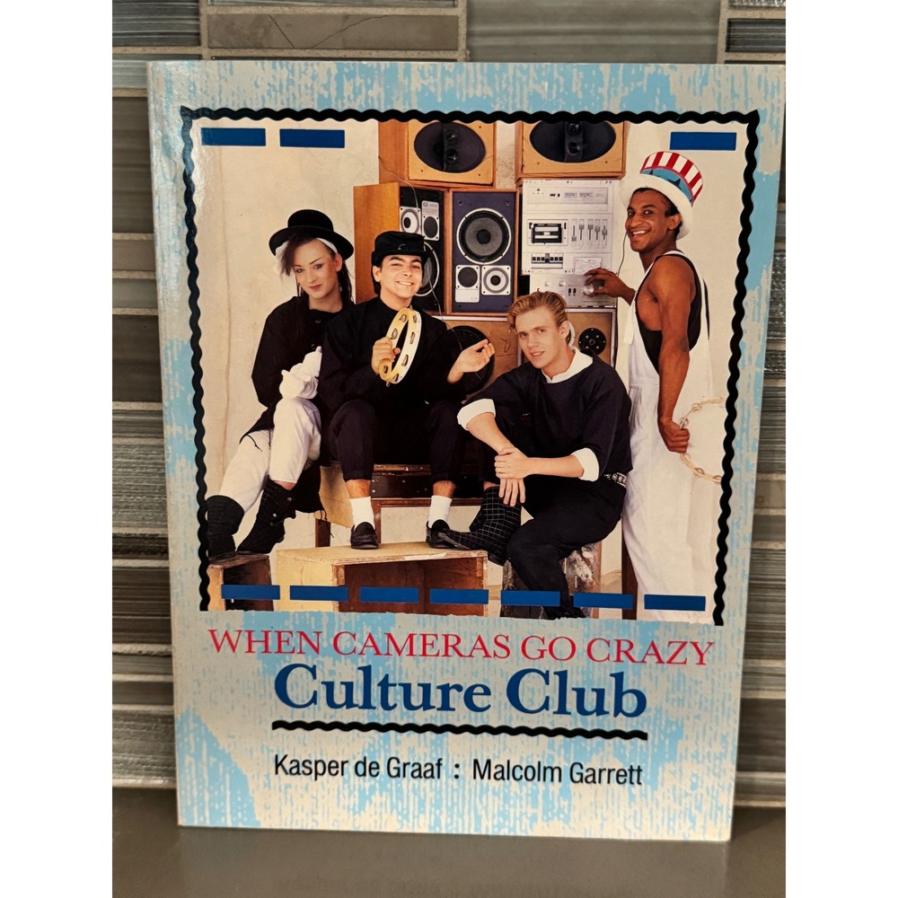 Culture Club When Cameras Go Crazy Boy George Book 1983 St Martins‎ Press 1st Ed